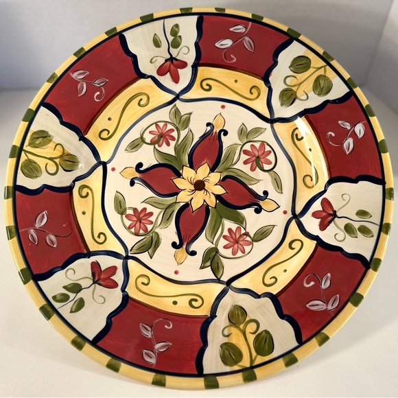 Pier 1 Dining Pier Imports Ironstone Vallarta Round Chop